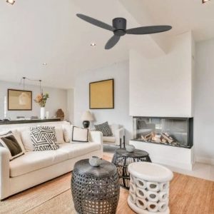 Brasseur d'air Eco Plano II 112 cm, couleur gris basalte, Casafan