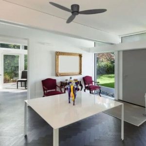 Ventilateur plafond Eco Plano II 132 cm couleur gris basalte